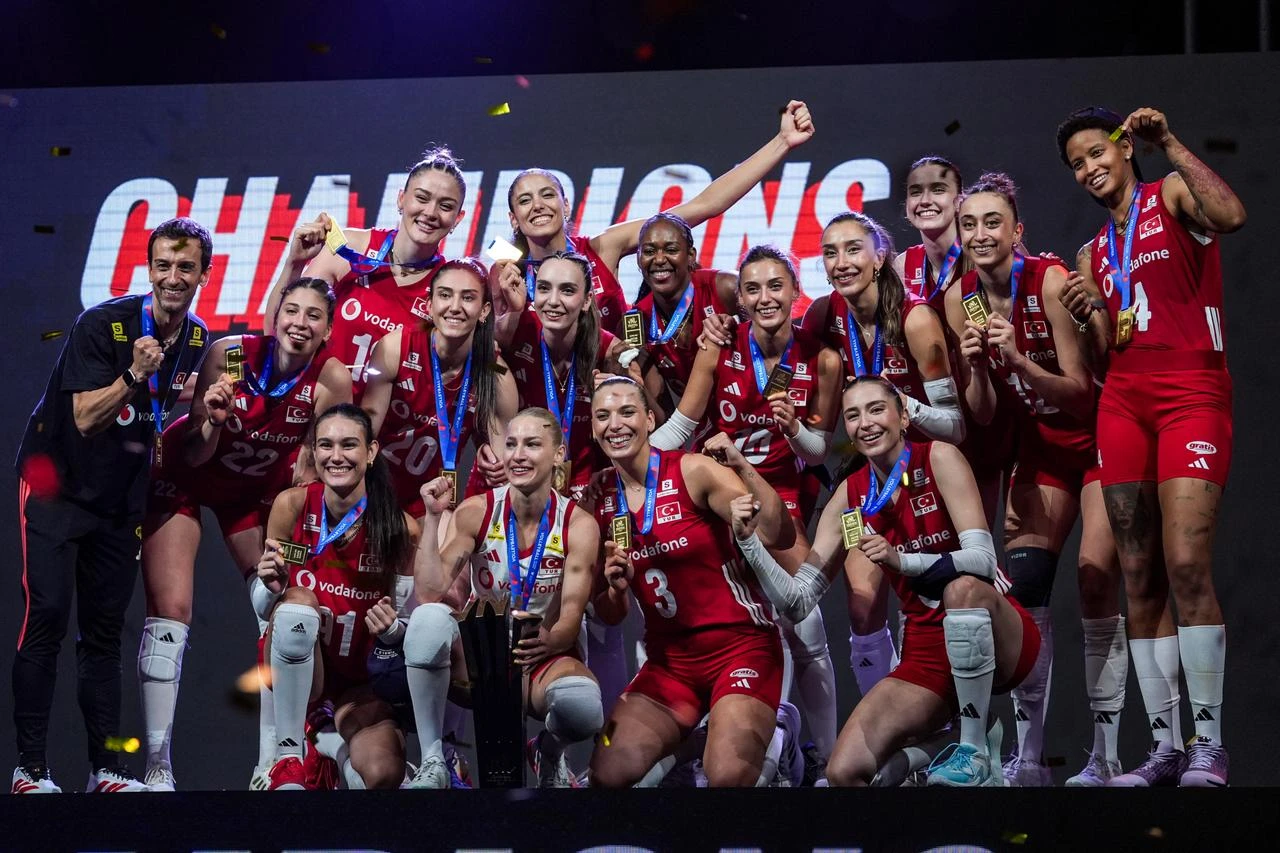 Türkiye wins 2026 VNL title with 3-1 win over Brazil
