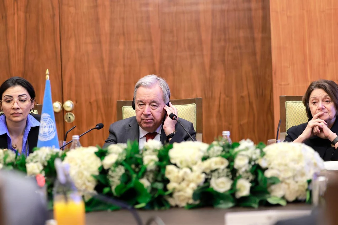 UN chief says Syria faces ‘moment of opportunity’ after Sednaya visit