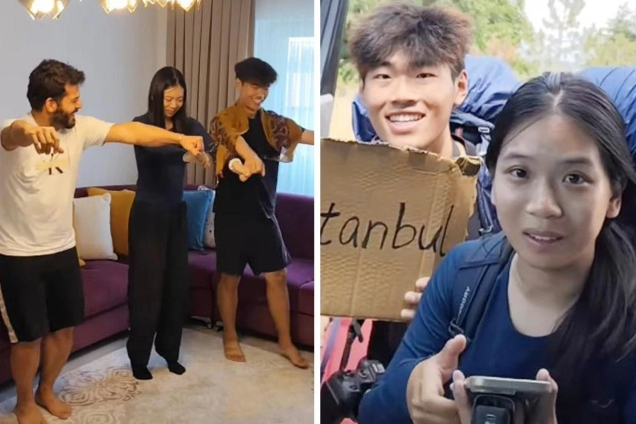 Driver in Ankara opens home to Chinese hitchhikers