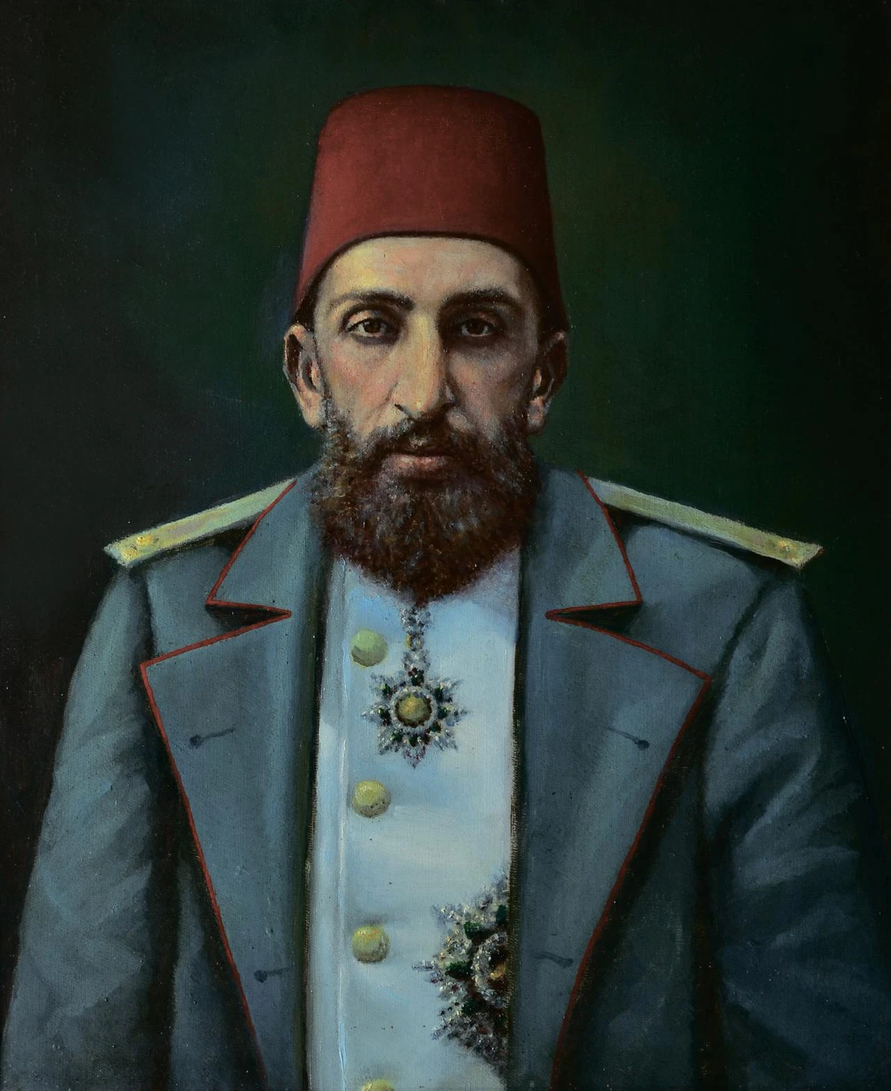 A portrait of Ottoman Sultan Abdulhamid II, who reigned from 1876 to 1909. (Photo via Wikimedia Commons)