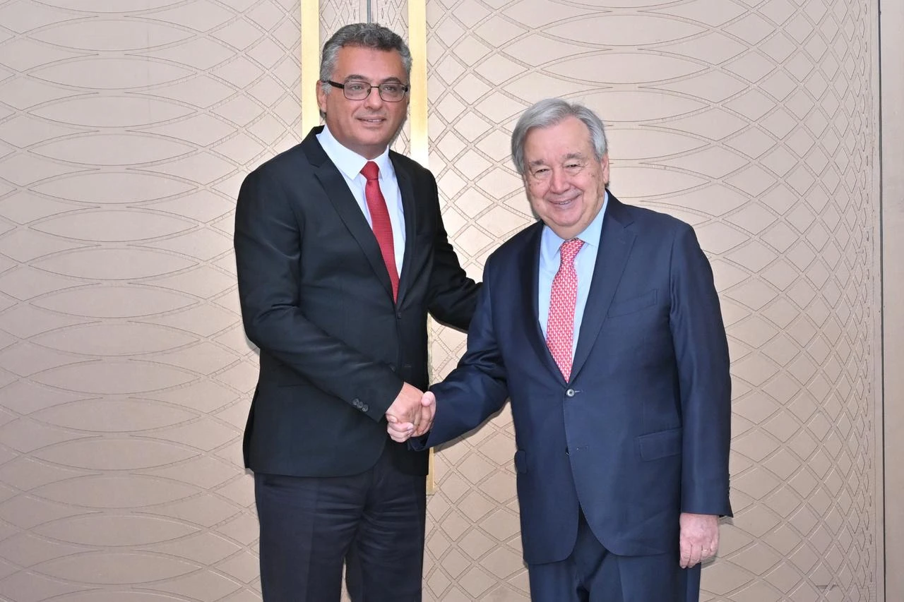 Guterres backs Cyprus solution in talks with Turkish Cypriot President Erhurman Image