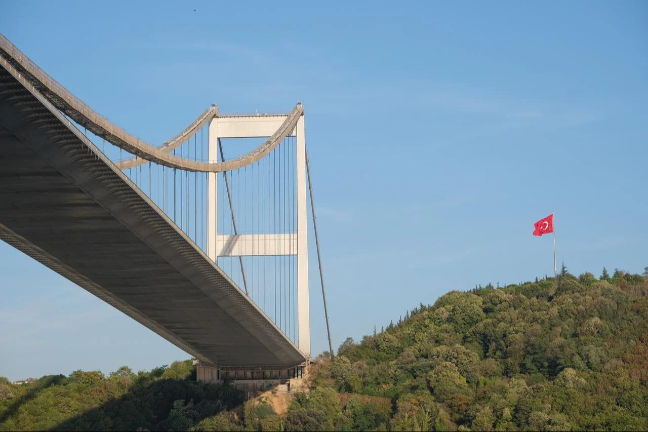 A view of the 15 July Martyrs Bridge in Istanbul, Türkiye. (Adobe Stock Photo)
