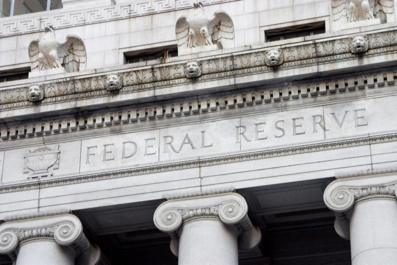 The exterior of the US Federal Reserve building in Washington, DC. (Adobe Stock Photo)