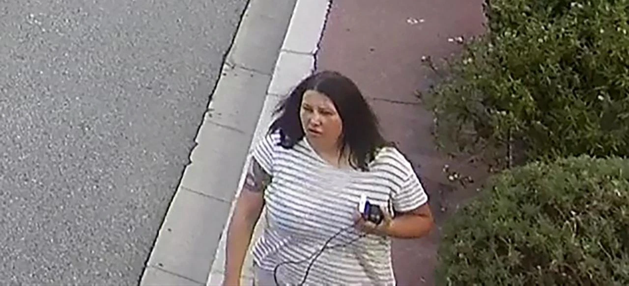 This undated handout Red Notice image released on July 3, 2026, allegedly shows Ukraine national Anastasiia Berezovska which has been identified as suspect in the investigation into a parcel bombing in Monaco. (Photo by Handout/Interpol/AFP)