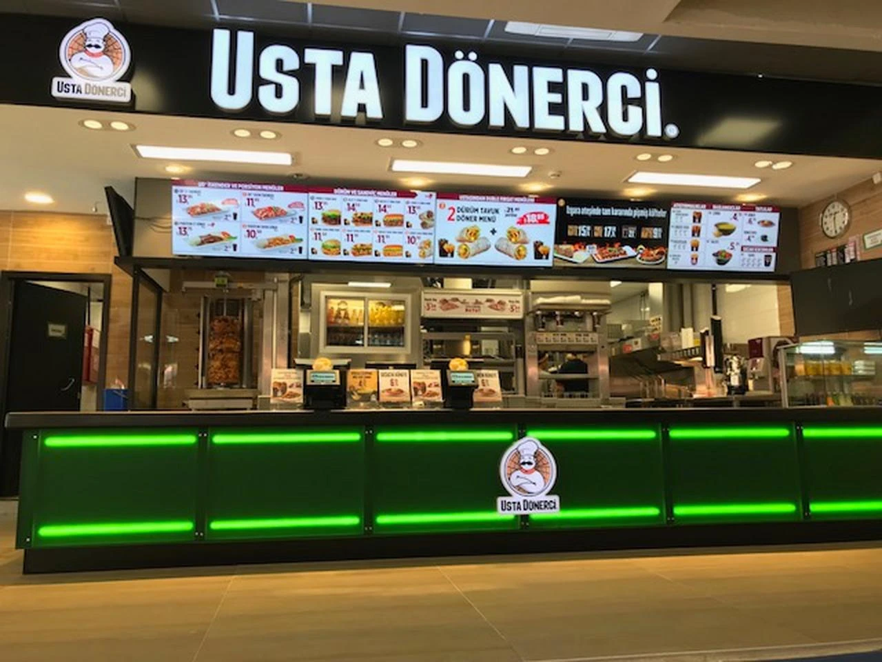 An Usta Donerci restaurant in Türkiye. (Photo via ustadonerci.com)