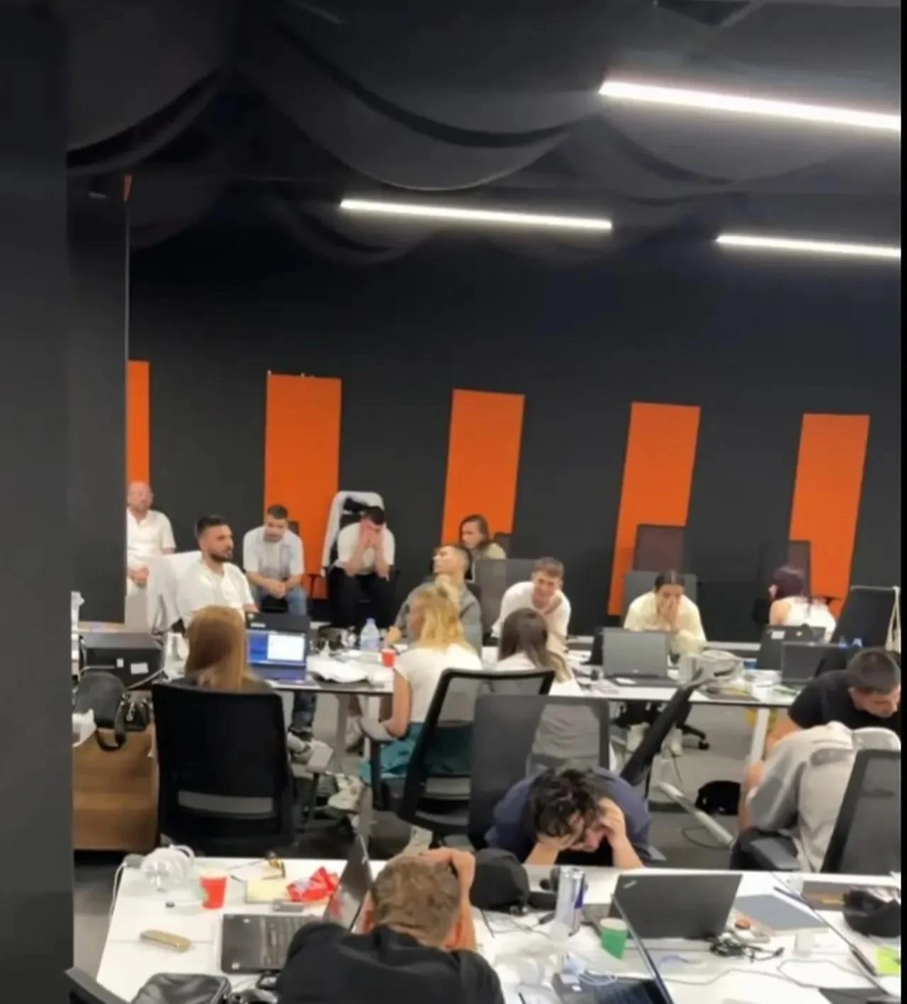 Turkish authorities dismantle an international criminal network operating through a call center in Istanbul, Türkiye, photo accessed on July 3, 2026. (Photo via turkiyegazetesi.com.tr)