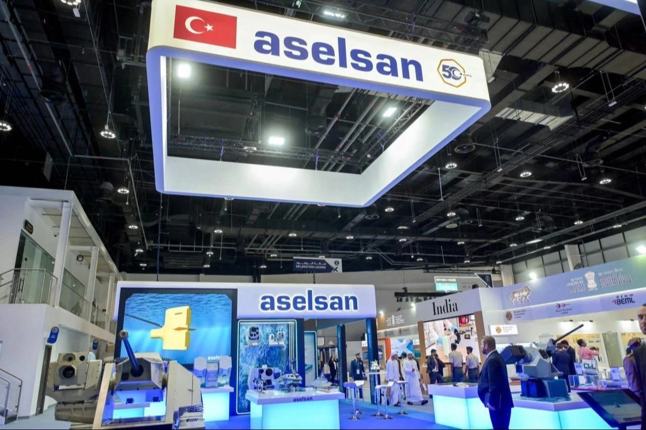 Aselsan showcases its advanced naval weapon systems at the IDEX and NAVDEX 2025 International Defense Exhibition and Conference in Abu Dhabi, UAE, February 17, 2025. (AA Photo)
