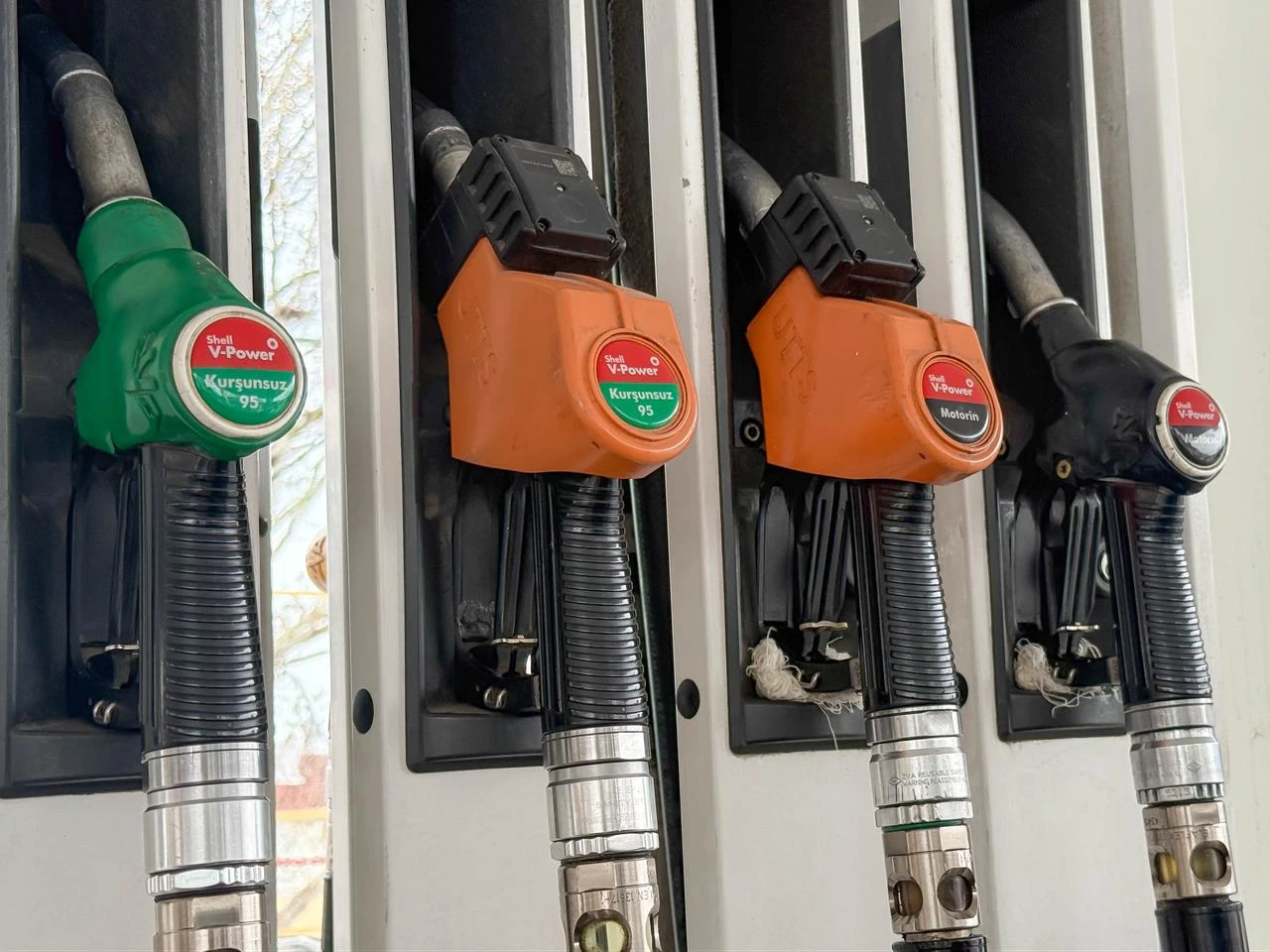 Fuel pump nozzles are seen at a gas station in Konya, Türkiye, April 17, 2026. (Adobe Stock Photo)
