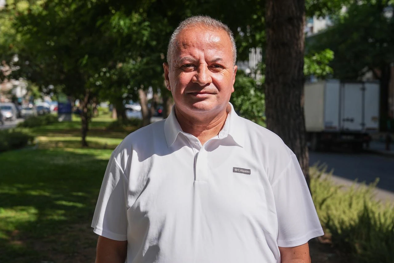 Professor Saban Dogan, president of the Turkish Archaeology and Cultural Heritage Institute and director of the Togu Balik excavations. (AA Photo)