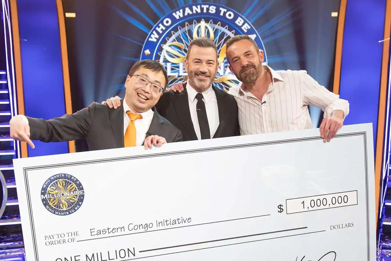Ben Affleck, Jamie Ding win $1M on 'Millionaire'