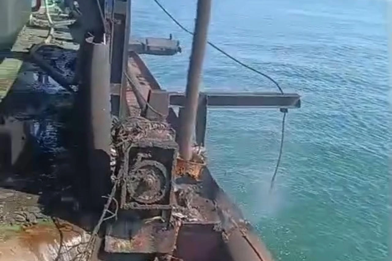 Drone hits Turkish-owned grain ship ATA-2 off Chornomorsk in Black Sea