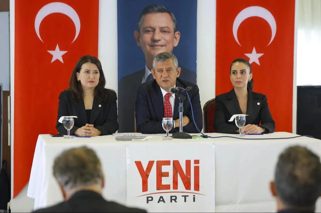 New Party leader Ozgur Ozel chairs the Party Council and Central Executive Committee meetings held at the Anadolu Club in Ankara, Türkiye, July 25, 2026. (AA Photo)