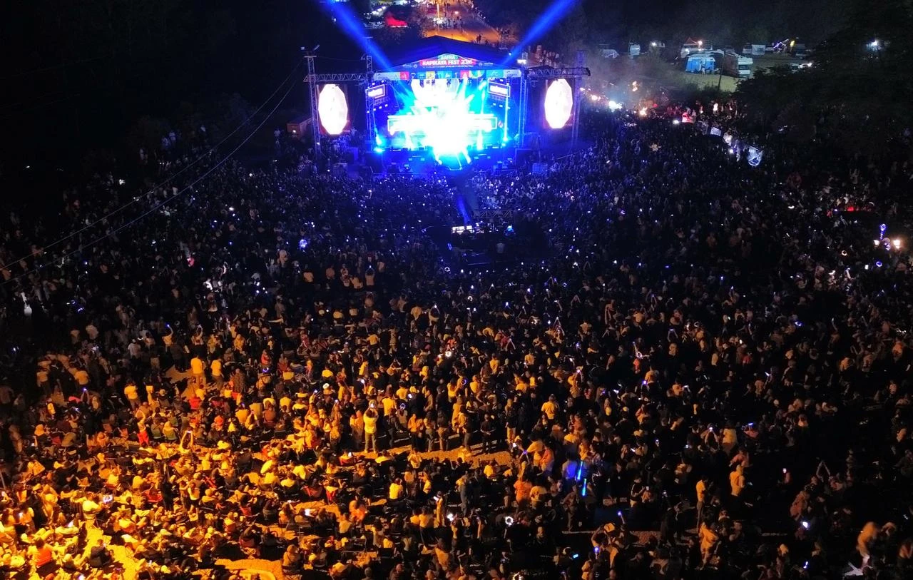 Thousands attend a concert during Kapıkaya Fest in Samsun, Türkiye, July 24, 2026. (AA Photo)