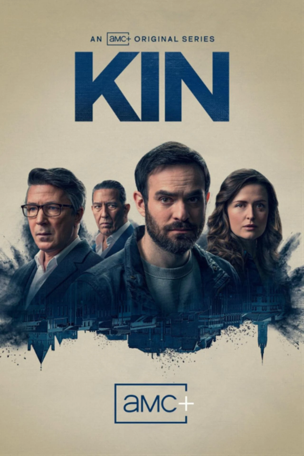 Official poster of the Irish series KIN. (Photo via IMDb)