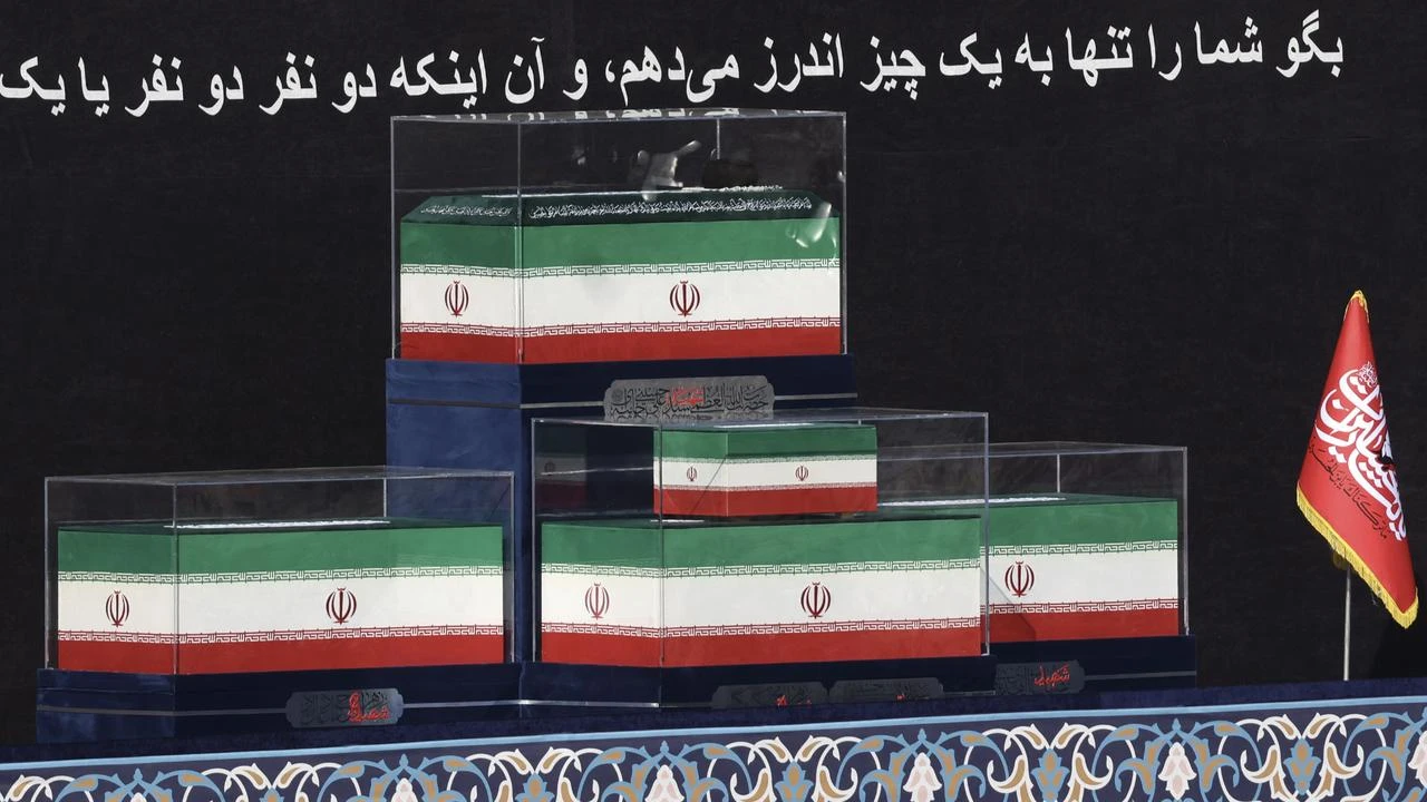 Khamenei's funeral draws hundreds of thousands in Tehran