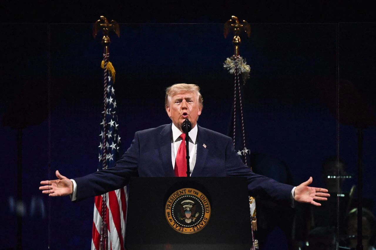 Trump brands communism 'a cancer' in fiery 250th anniversary address 