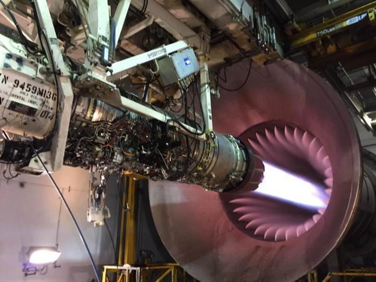General Electric (GE) F110 afterburning turbofan jet engine. (Photo courtesy of 76th Propulsion Maintenance Group, Tinker Air Force Base)