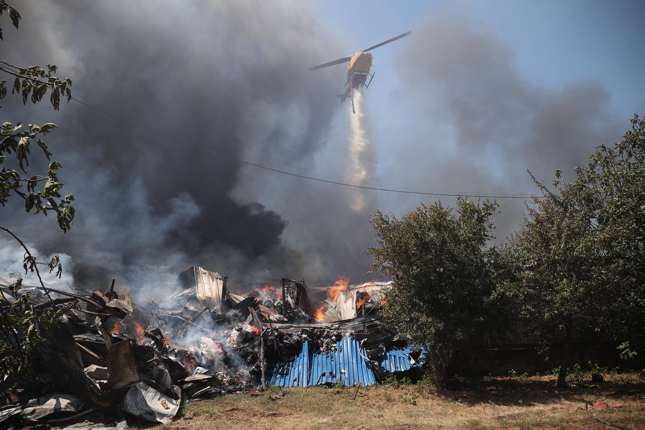 Greece reports 96 wildfires in 2 days as toxic smoke spreads near Thessaloniki