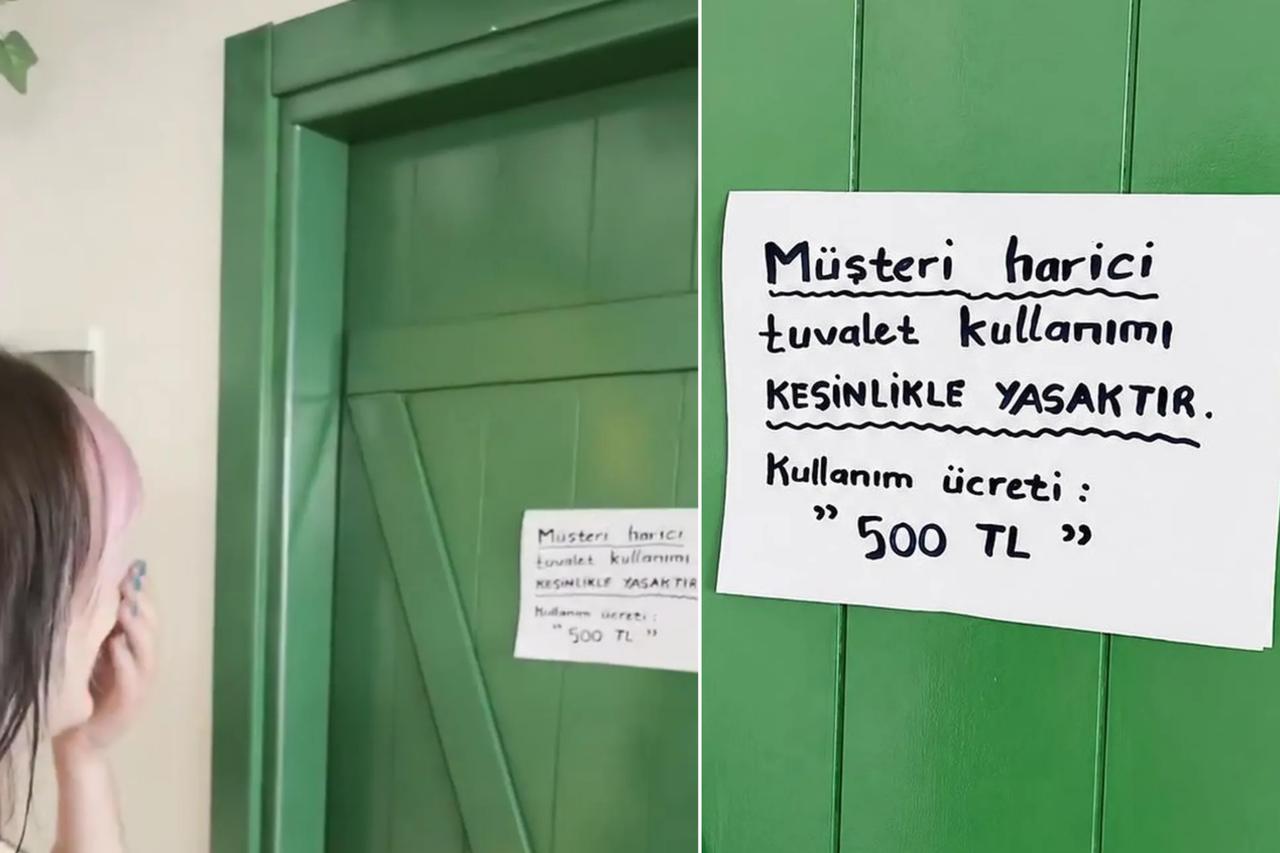 Nearly $11 just to use the restroom? Akyaka sign sparks outrage