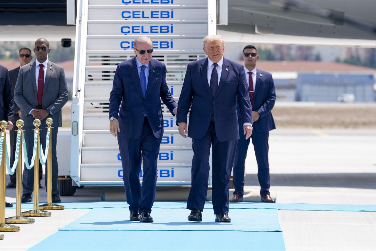 2026 NATO Summit: Erdogan greets Trump upon arrival in Ankara