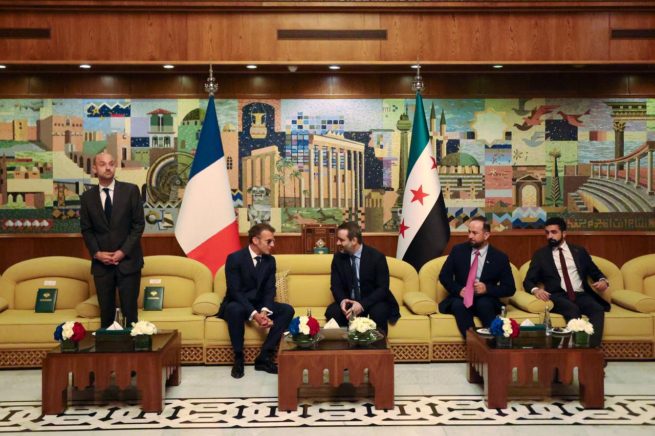 Macron visits Damascus as first Western leader since Assad's fall
