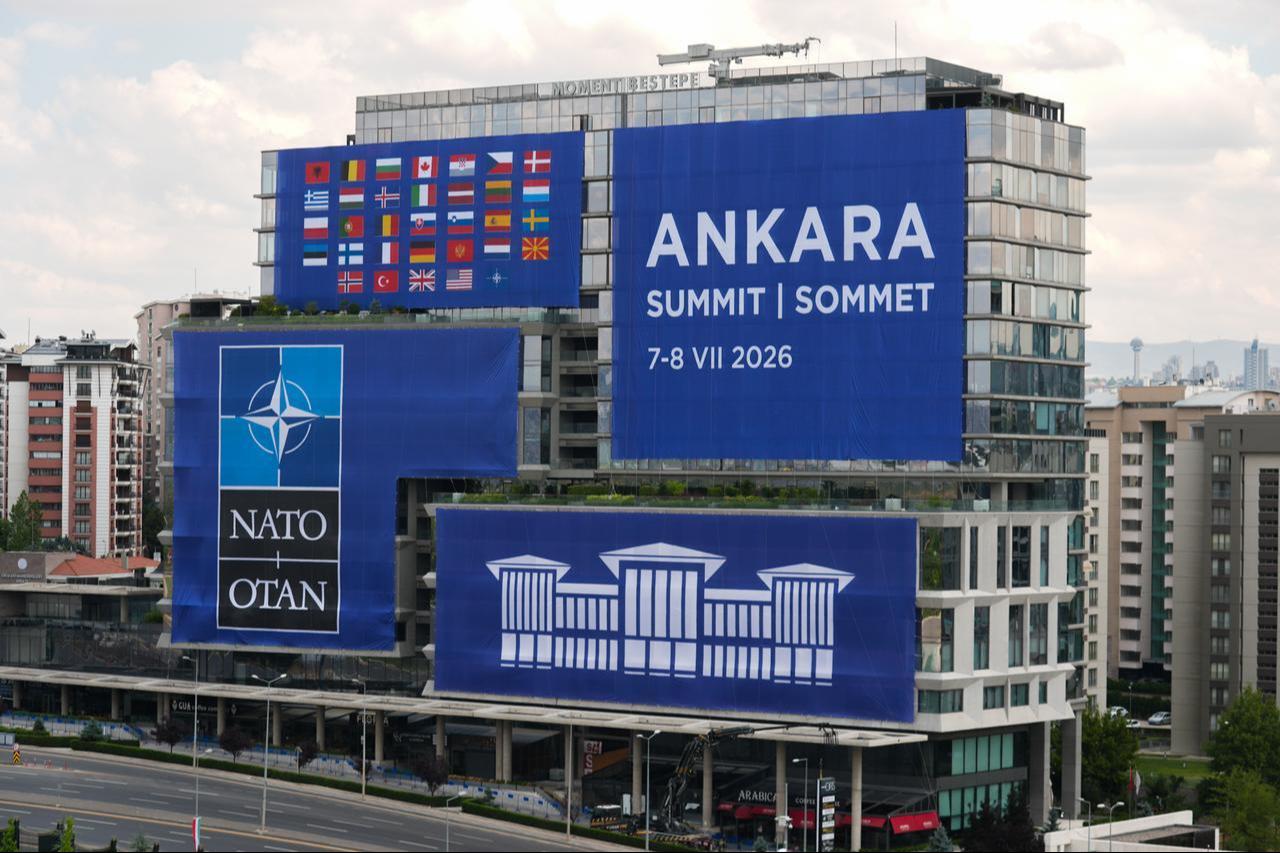 A general view of the area surrounding the venue of the 36th NATO Heads of State and Government Summit in Ankara, Türkiye, July 6, 2026. (AA Photo)