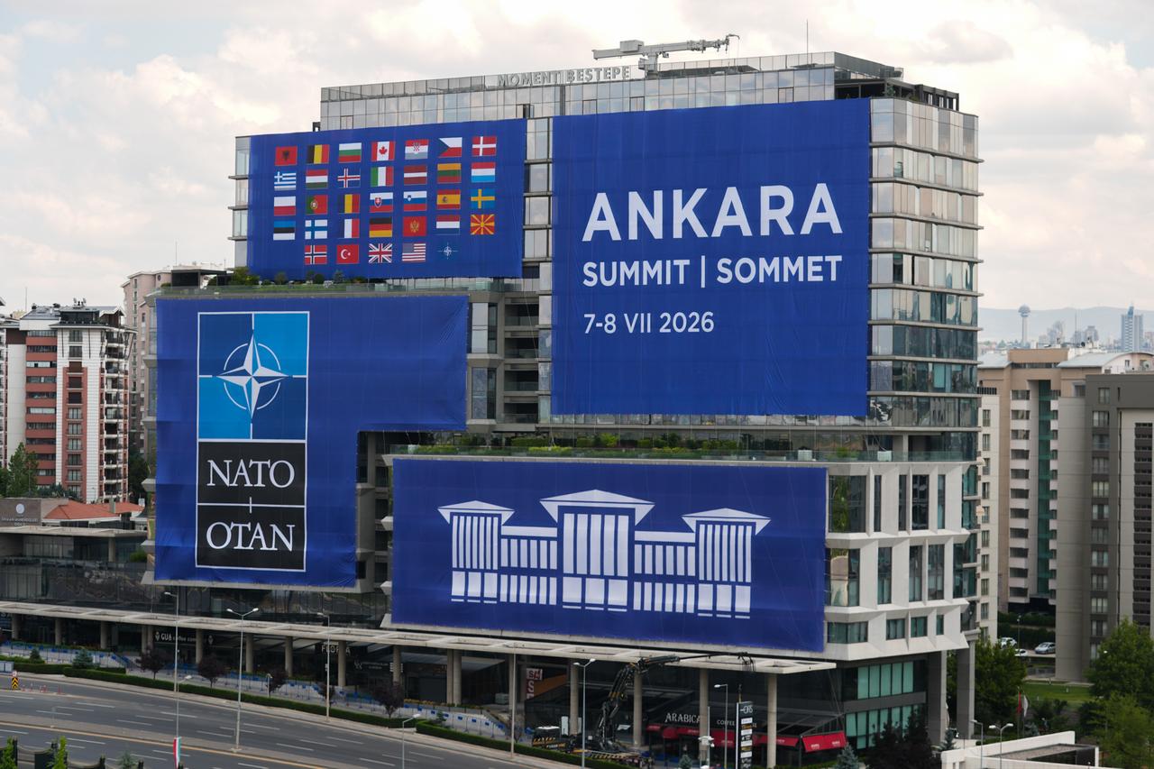 A general view of the area surrounding the venue of the 36th NATO Heads of State and Government Summit in Ankara, Türkiye, July 6, 2026. (AA Photo)