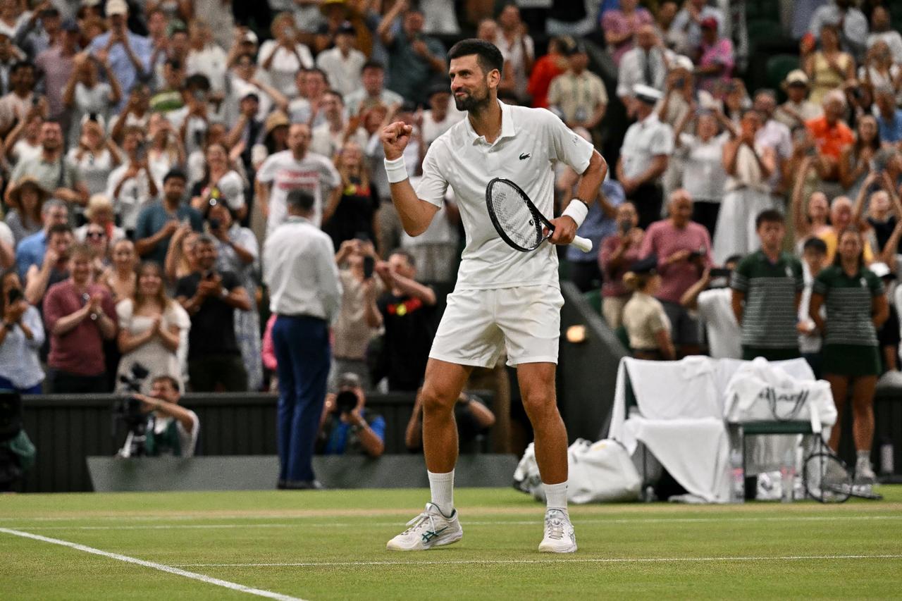 Djokovic survives Wimbledon marathon to set up Sinner semifinal blockbuster