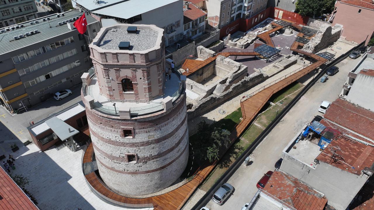 Edirne’s iconic Macedonian tower reopens after major restoration