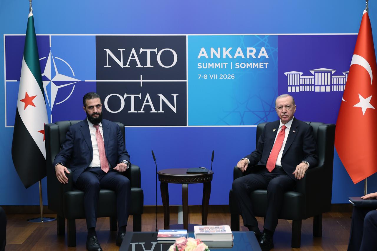 Erdogan, Syria's Sharaa meet in Ankara as NATO summit provides diplomatic backdrop
