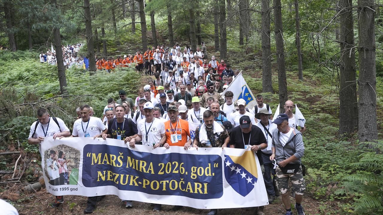 Peace March retraces path of Srebrenica genocide victims