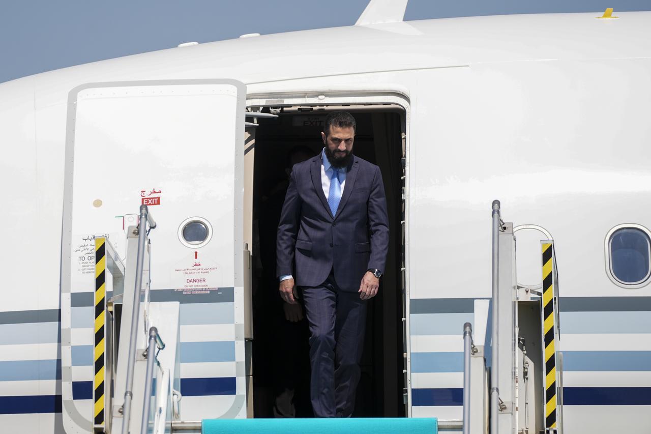 Syria's Sharaa arrives in Ankara for NATO sideline meeting with Trump