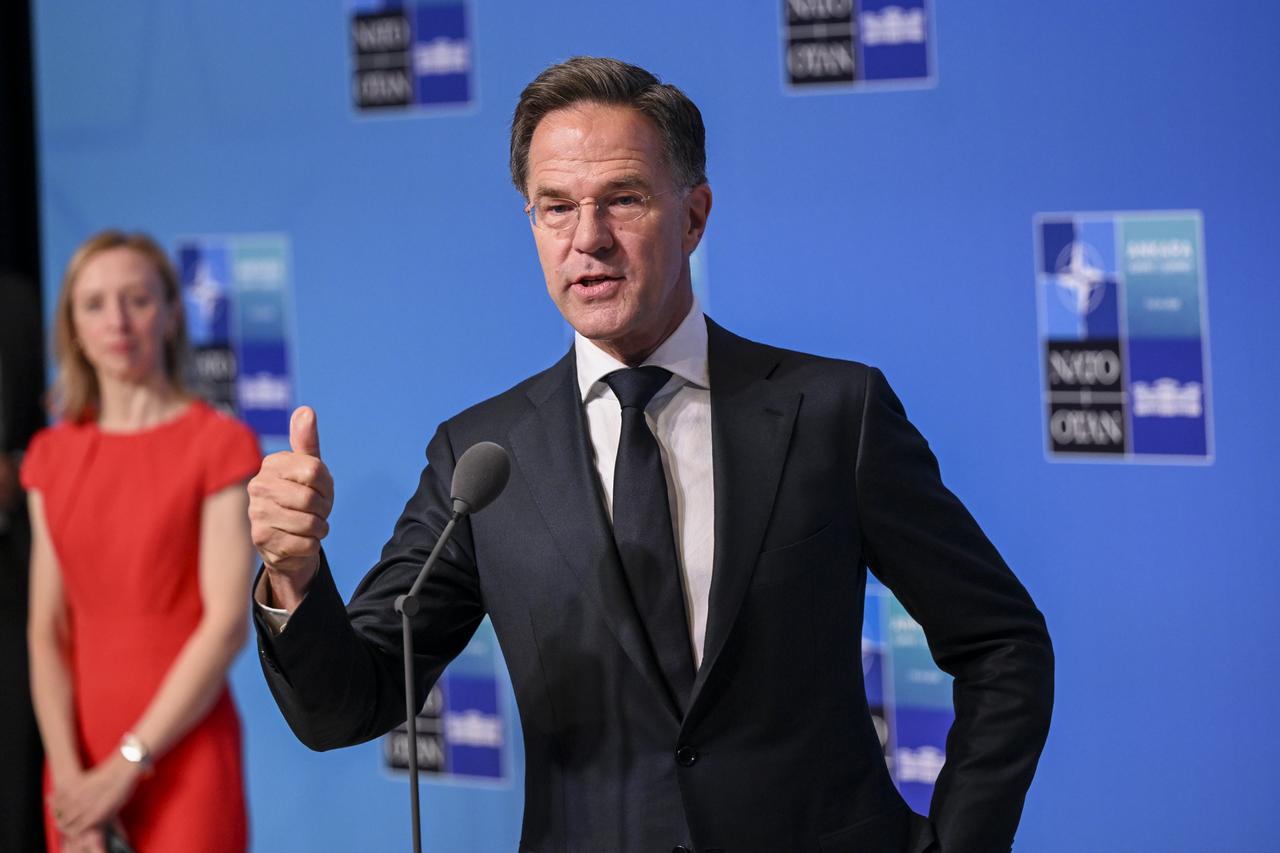 US 'completely committed' to NATO: Rutte Image