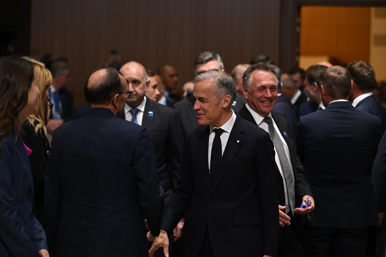 Canadian Prime Minister Mark Carney attends the North Atlantic Council meeting held as part of the 36th NATO Heads of State and Government Summit in Ankara, July 8, 2026. (AA Photo)