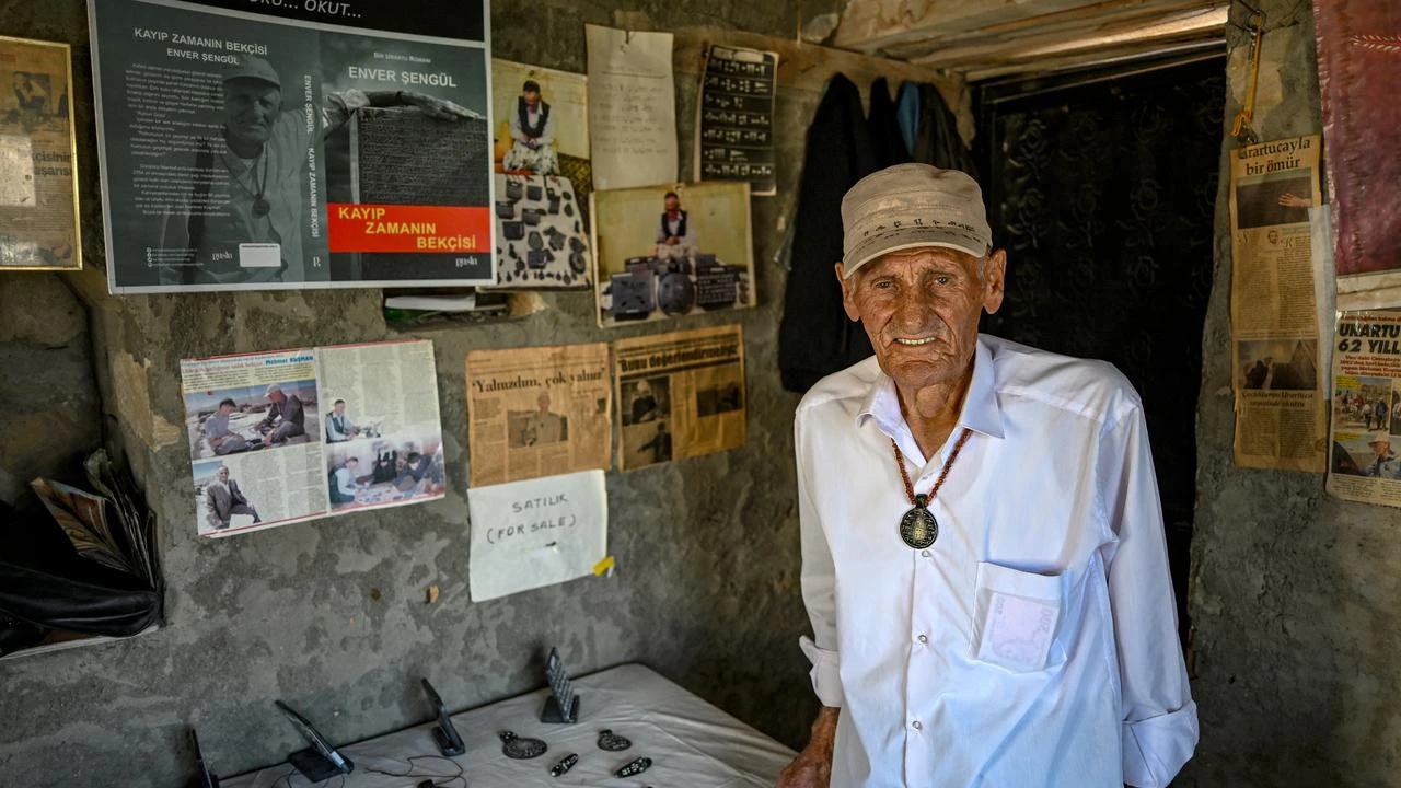 No school, no teacher, just one man who won't let a language die