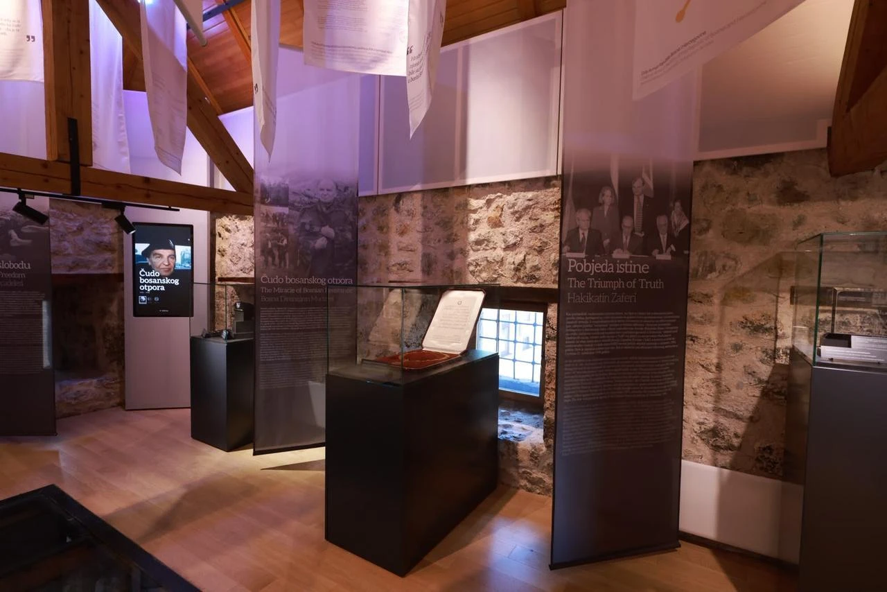 A view of the renovated Alija Izetbegovic Museum in Sarajevo, Bosnia and Herzegovina. (Courtesy of TIKA)