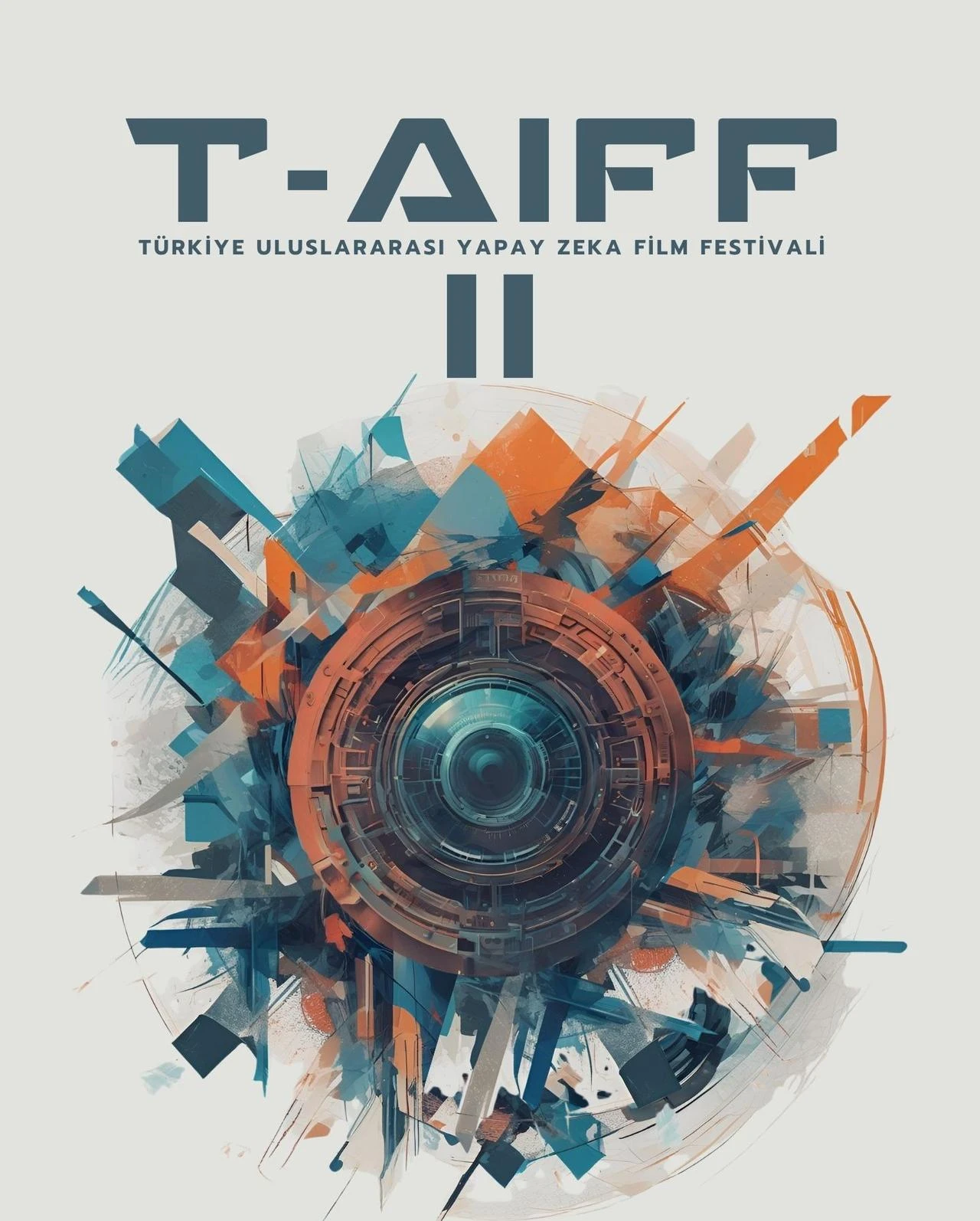 A poster promotes Türkiye International Artificial Intelligence Film Festival (T-AIFF) in Türkiye. (Photo via T-AIFF)
