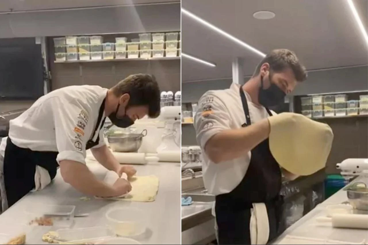 Turkish actor Kivanc Tatlitug spends big on culinary training in London, UK. (Photo collage by Türkiye Today team)