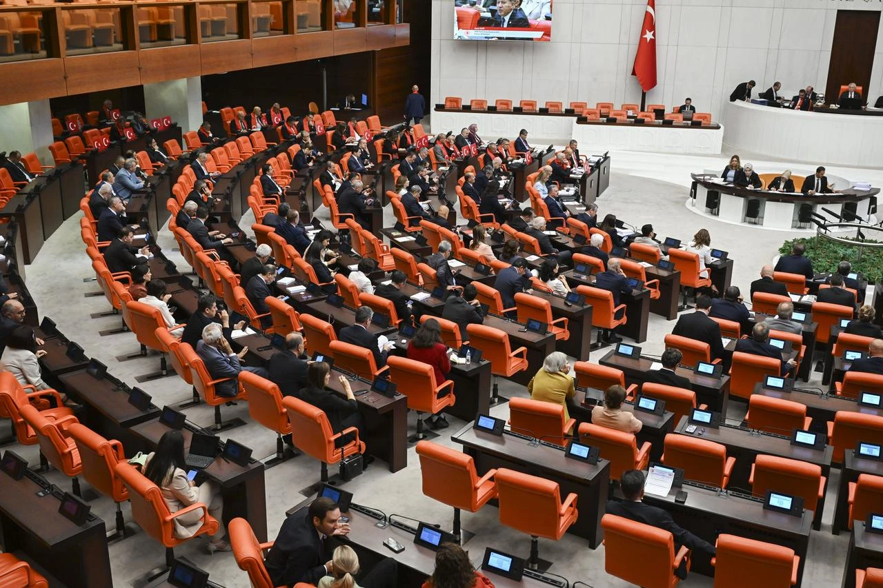 Photo shows a general view of Turkish Parliament in Ankara, Türkiye on Aug. 10, 2026. (AA Photo)