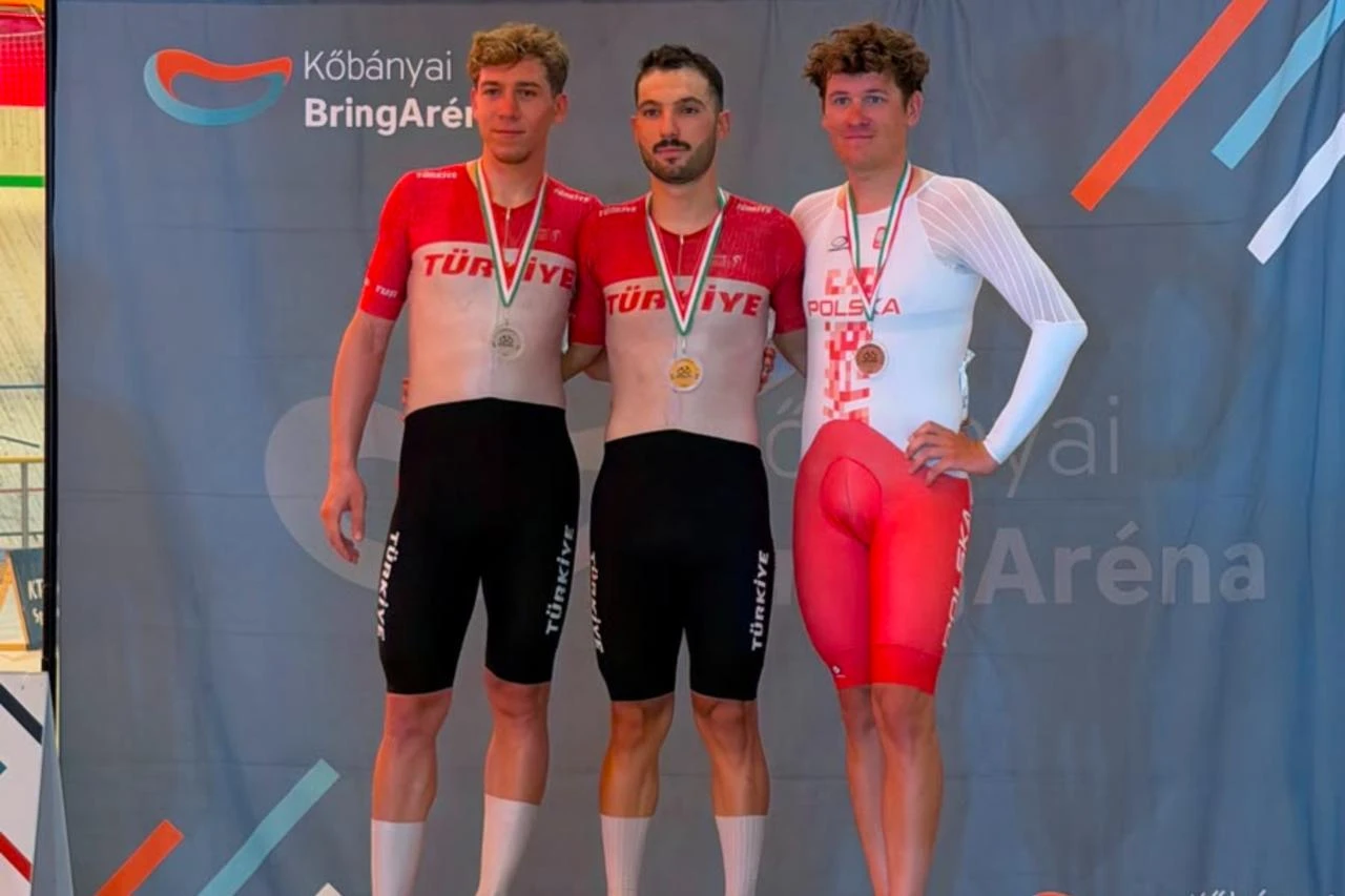 Türkiye wins 4 medals at Budapest GP as Ramazan Yilmaz takes track cycling gold