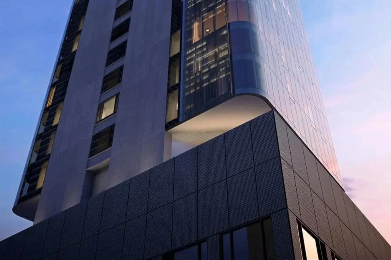 A view of Bilgili Holdings residential tower project in New York City. (Photo via bilgiliholding.com)