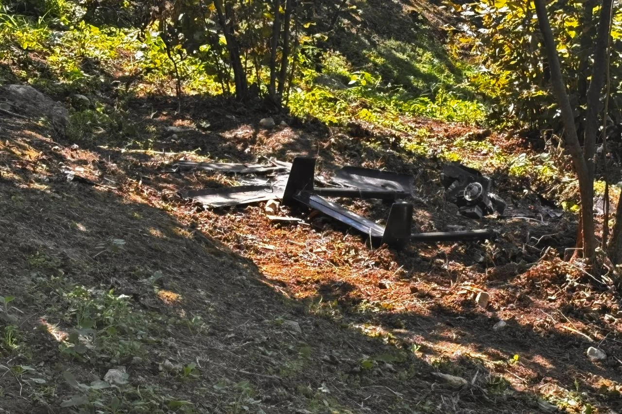 UAV falls into hazelnut orchard in Türkiye’s Black Sea province of Duzce