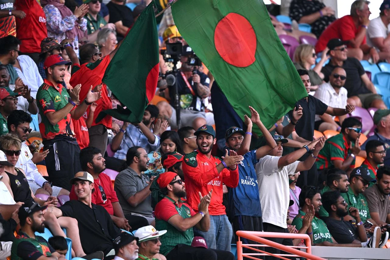 Bangladesh cricket team celebrates first-ever Test win in Australia