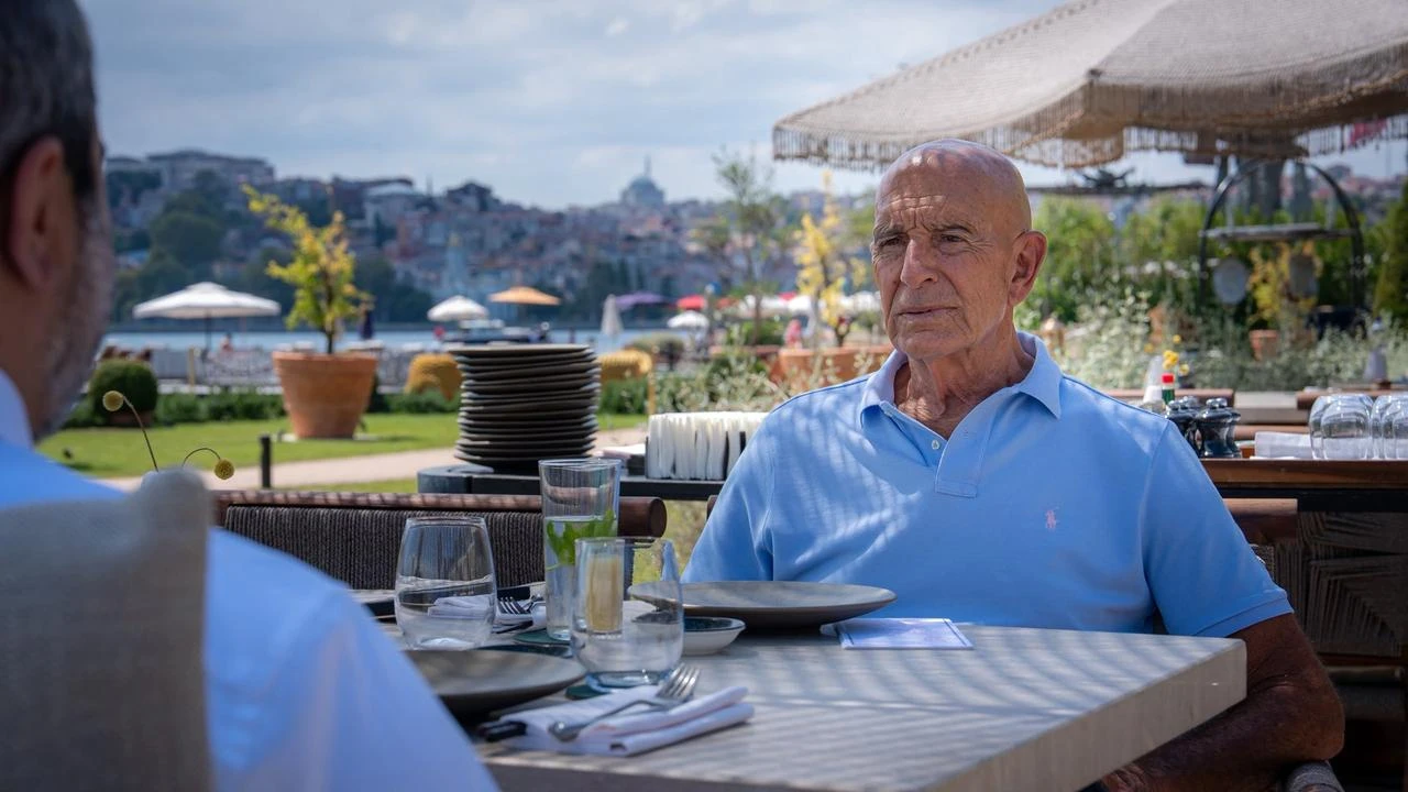 Syrian Foreign Minister Asaad Hassan al-Shaibani (not seen) meets with U.S. Special Presidential Envoy for Syria and Iraq Tom Barrack in Istanbul, Türkiye, Aug. 17, 2026. (Photo via X/@syrianmofaex)
