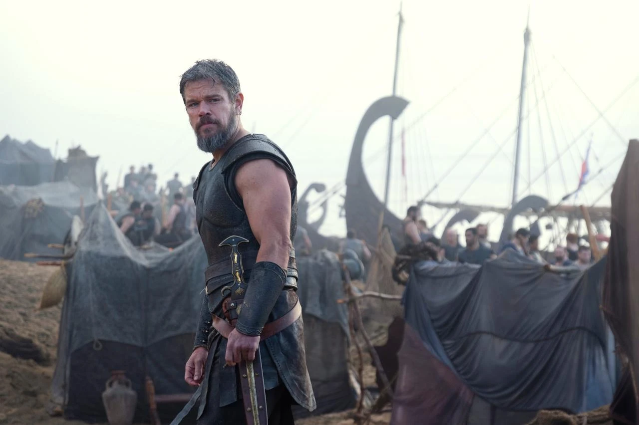 This image released by Universal Pictures shows a scene from "The Odyssey." (Photo via Universal Pictures)