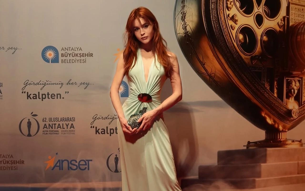 Turkish actress Asena Keskinci attends the 62nd International Antalya Golden Orange Film Festival in Antalya, Türkiye, Oct. 27, 2025. (Photo via Instagram/@asenakeskinci)