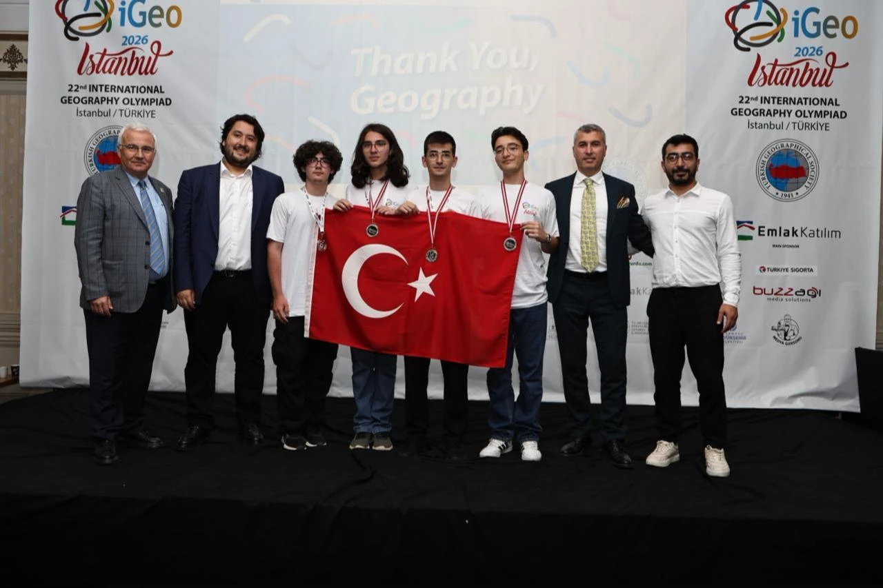 Türkiye wins 4 silver medals at International Geography Olympiad in Istanbul
