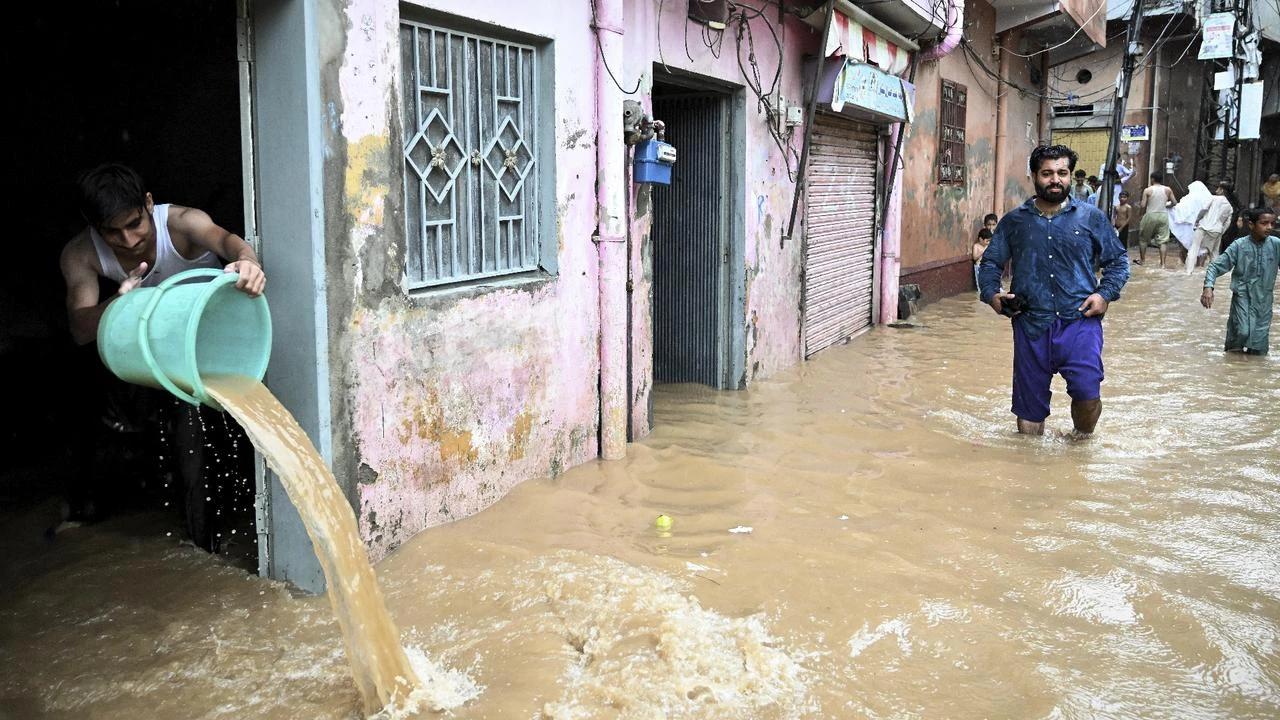 Pakistan's Rawalpindi under water after three days of heavy rain