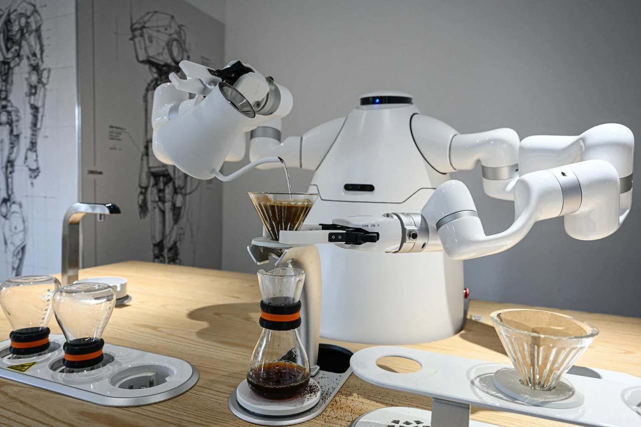 China bets big on AI workforce as robots serve chicken, sort parcels