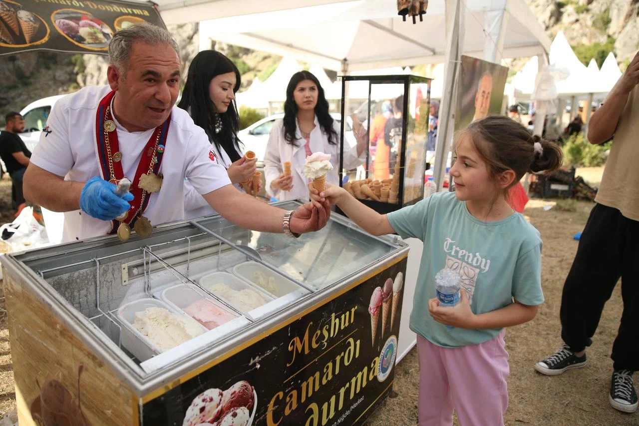 Mountains meet ice cream at Nigde summer festival